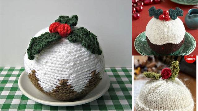 3373+ Free Knitting Patterns For Mini Christmas Puddings