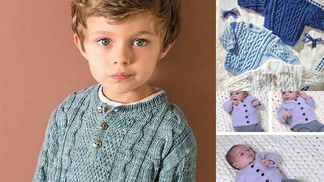 3374+ Free Knitting Patterns For Baby Boy Sweaters