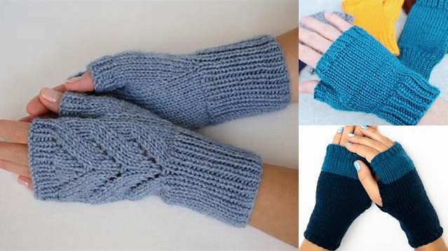 3381+ Free Knitting Patterns For Gloves On Two Needles