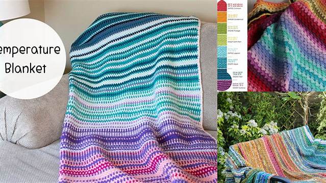 3383+ Temperature Blanket Crochet Pattern Australia