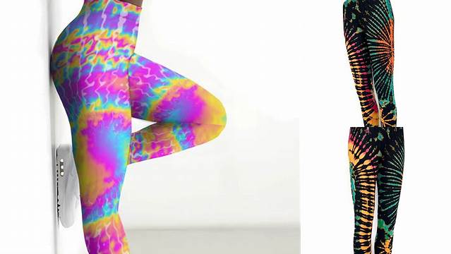 3472+ Tie Dye Pattern Leggings