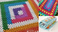 3491+ Granny Squares Blanket Crochet Patterns