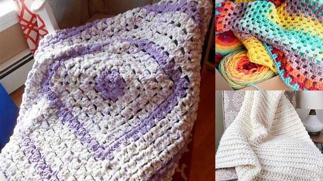 3519+ Crochet Blankets That Start In The Middle