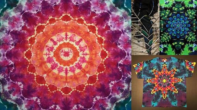 3572+ Mandala Tie Dye Technique