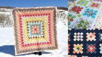 3680+ Giant Granny Square Quilt Pattern