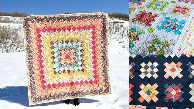 3680+ Giant Granny Square Quilt Pattern