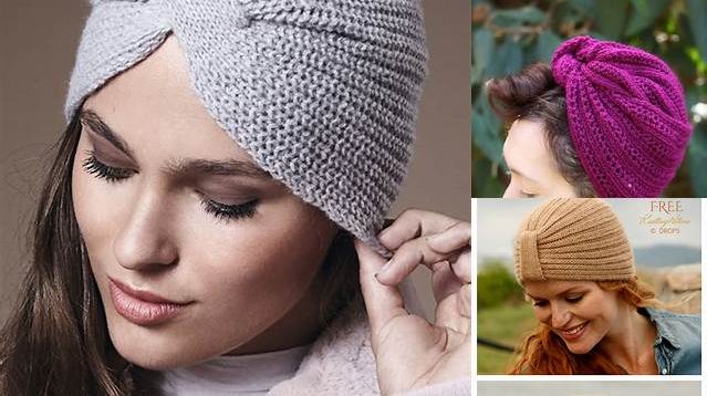 3728+ Free Knitting Pattern For Turban Hat