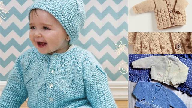 3748+ Free Knitting Patterns For Baby Cardigans In Dk