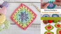 3764+ Granny Square Pattern Starburst