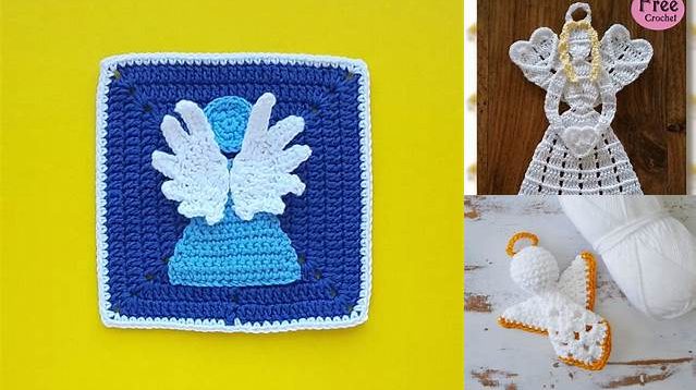 3941+ Granny Square Angel Pattern Free