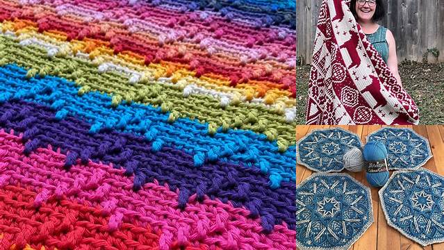 395+ Overlay Crochet Blanket Patterns