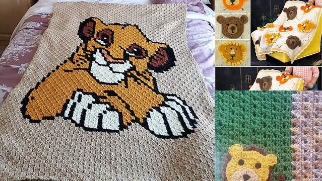 3956+ Lion King Crochet Blanket Patterns