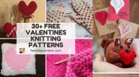 3973+ Free Knitting Patterns For Valentine's Day