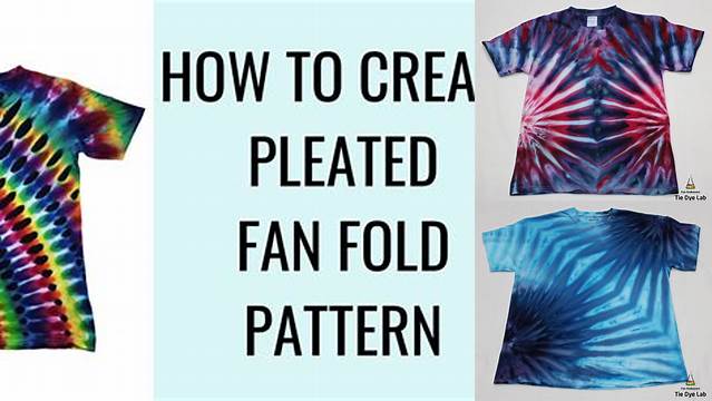 3988+ Fan Fold Tie Dye Pattern