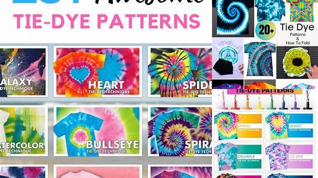 4031+ Names Of Tie Dye Patterns