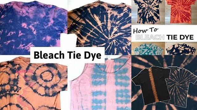 4172+ Bleach Tie Dye Patterns How To