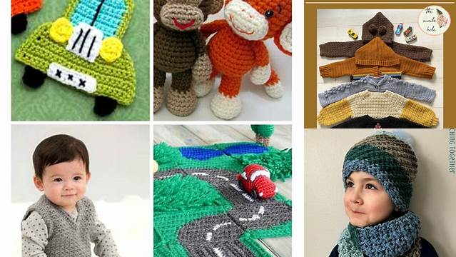 425+ Crochet Ideas For Boy