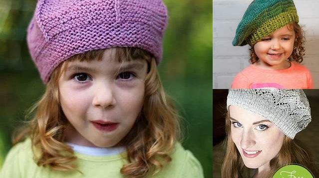 4358+ Free Knitting Pattern For Child's Beret