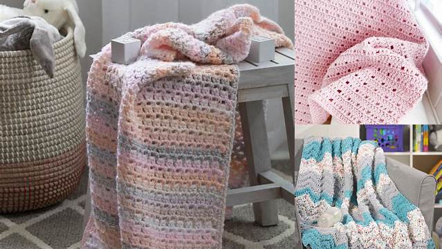 4437+ Crochet Baby Blanket Patterns Light Weight Yarn