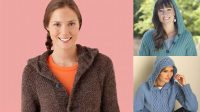 4561+ Free Knitting Pattern For Ladies Hooded Cardigan