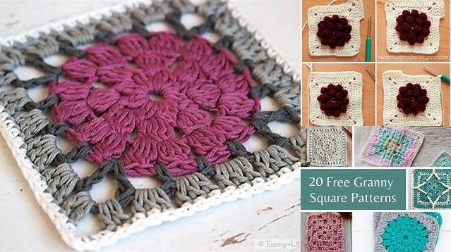 4639+ Dahlia Granny Square Patterns Free