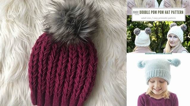 4648+ Free Knitting Pattern For Pom Pom Hat