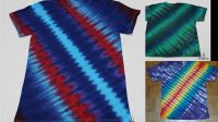 4649+ Diagonal Line Tie Dye