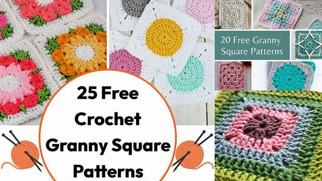 4688+ Granny Square Patterns Easy