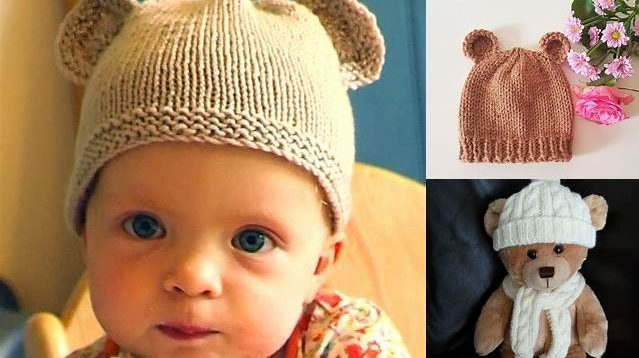 4839+ Free Knitting Pattern Hat For Teddy Bear Straight Needles