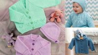 4967+ Free Knitting Pattern Newborn Cardigan