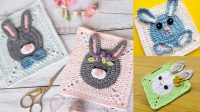 4969+ Granny Square Bunny Pattern Free Youtube