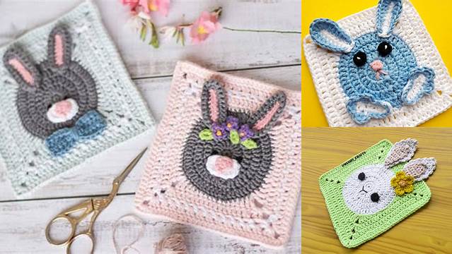 4969+ Granny Square Bunny Pattern Free Youtube