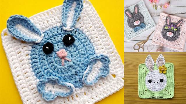 4983+ Granny Square Rabbit Pattern Free