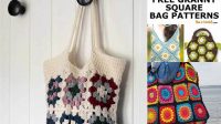 4987+ Granny Square Pattern Bag Free