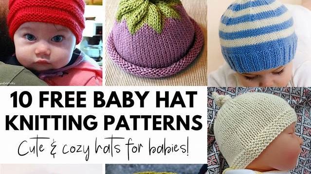 5067+ Free Knitting Patterns For Babies Hats Uk