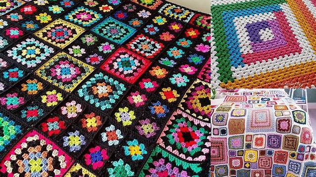 5089+ Crochet Blanket Patterns Granny Square