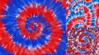 5120+ Tie Dye Patterns Red And Blue