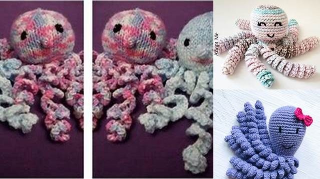 5159+ Free Knitting Pattern For Baby Octopus