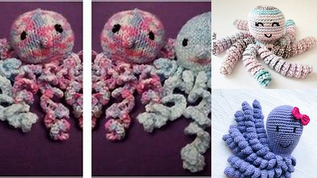 5159+ Free Knitting Pattern For Baby Octopus