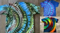 5163+ Peacock Fold Tie Dye