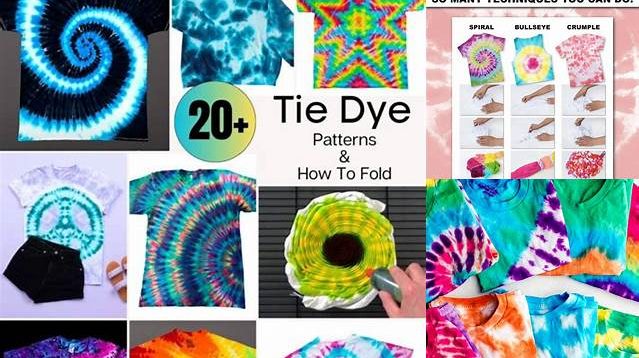 5200+ Different Tie Dye Methods