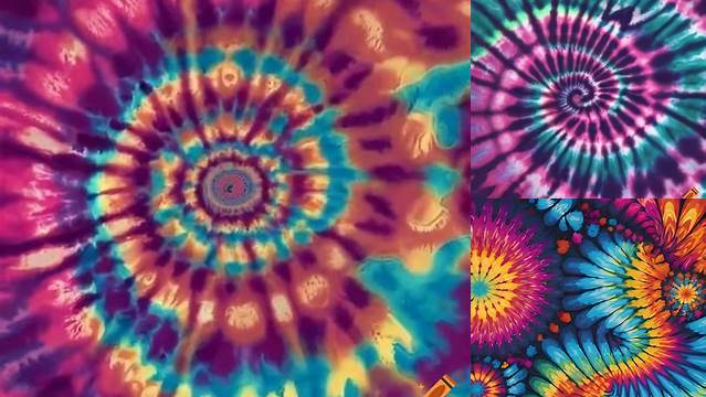 5214+ Psychedelic Tie Dye Patterns