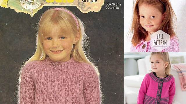 5333+ Free Patterns For Childrens Knitted Sweaters