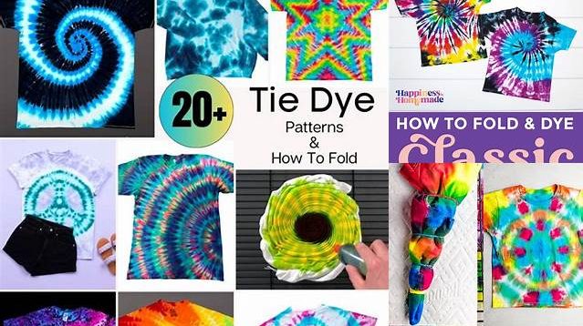 5406+ Fold Patterns For Tie Dying