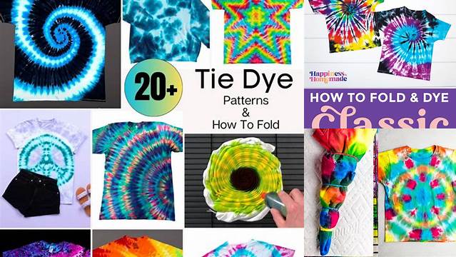 5406+ Fold Patterns For Tie Dying