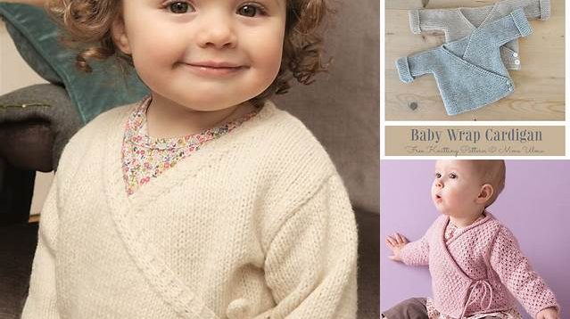 544+ Free Knitting Pattern For Baby Wrap Cardigan