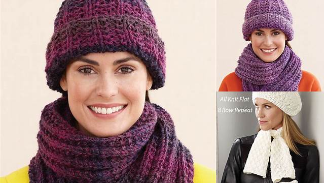 5449+ Free Knitting Pattern For Hat With Scarf Attached Pdf