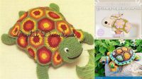 5485+ Granny Square Turtle Pattern Free