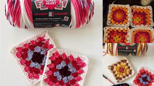 5504+ Red Heart Granny Square Yarn Patterns Free Pdf