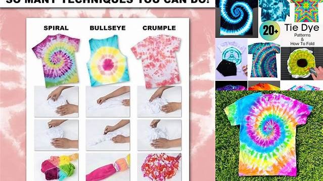 5506+ Easy Tie Dye Patterns For Kids Step By Step